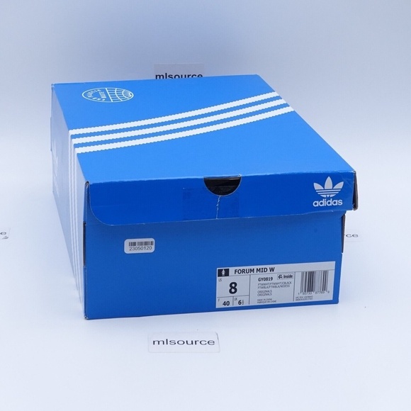 NEW adidas Originals Swarovski Forum Mid Sneakers GY0819 Cloud White - Picture 9 of 12